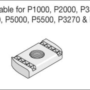 Unistrut Channel Nut No Spring M10 BZP